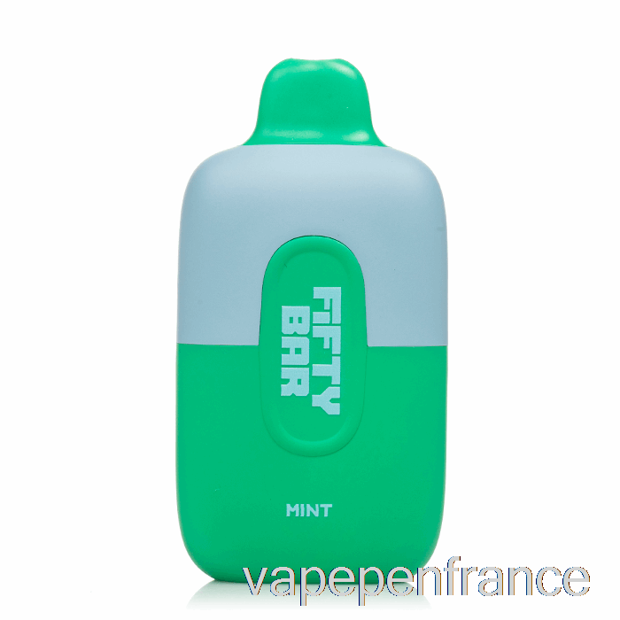 Stylo Jetable De Vape à La Menthe De Cinquante Barres 6500